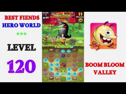 Best Fiends Hero Level 120 - Walkthrough