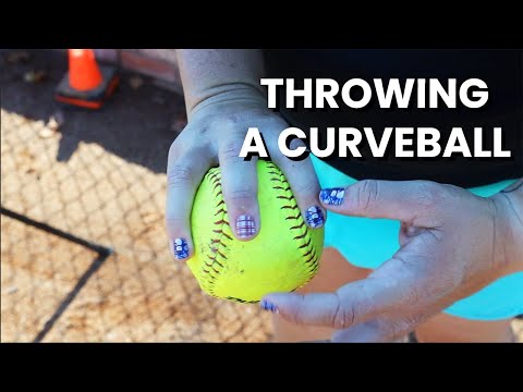 HOW TO THROW A CURVE BALL (SOFTBALL PITCHING DRILL)
