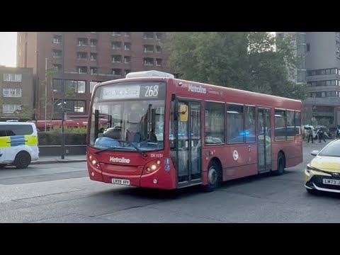 [Withdrawn] Metroline DE1031 [LK59AVV] terminating at Swiss Cottage Station during protests.