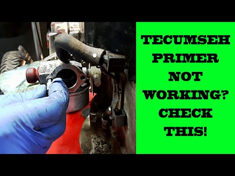 Tecumseh Primer Not Working? Quick Fix. Check This Out!