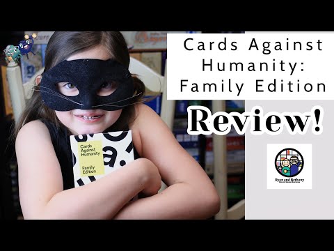 Ryan and Bethany review CAH: Family Edition!