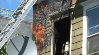 preview picture of video 'another multi alarm fire in Woonsocket, RI'