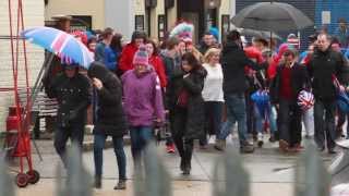 Ant and Dec in Britain's Got Talent Flash Mob