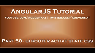 ui router active state css