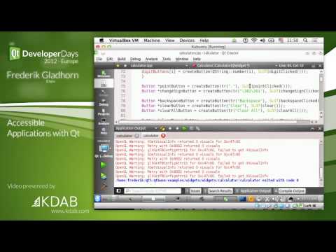 QtDD12 - Accessible Applications with Qt - Frederik Gladhorn