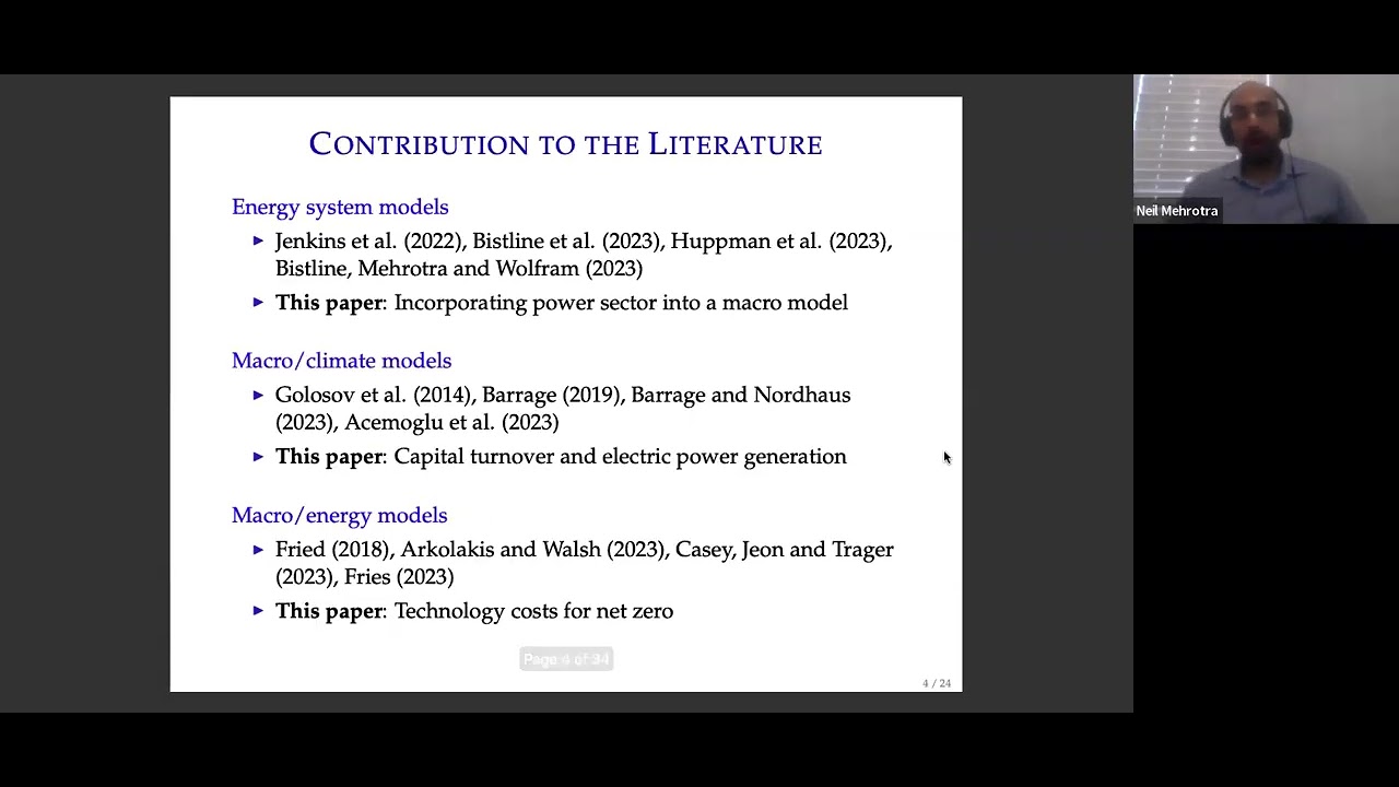 International Growth Centre | Webinar 2: The macroeconomics of net zero