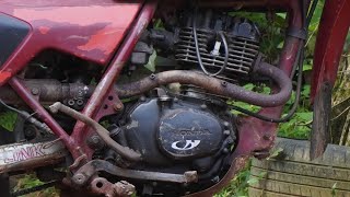 Honda XL125R Engine Full Restoration | Honda XL 125R Paris Dakar Limited Edition