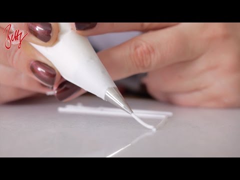 Grade Linien spritzen | Betty´s Sugar Dreams