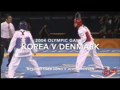 KOREA V DENMARK  2004 OLYMPIC GAMES -68KG MENS
