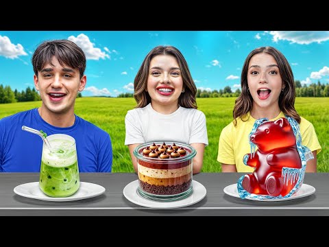 MİLYONLARCA İZLENEN TREND YİYECEKLERİ DENEDİK !? | Sıla Dündar Ahmet Can Dündar Feride Özdinç