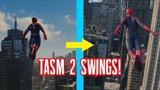 Spider-Man PS4 Recreating The Amazing Spider-Man 2 Swing Scenes!