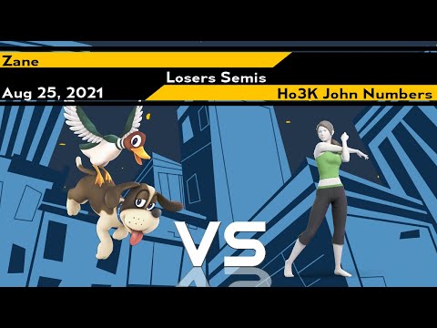 [Smash Ultimate] Xeno213 (L.Semis) - Zane vs Ho3K  John Numbers