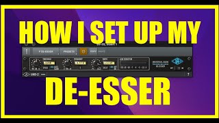 Video thumbnail for How I Set Up My De-Esser by The Microphone Assassin