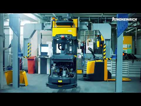 14 Jungheinrich Automated Guided Vehicles at BMW Group production plant