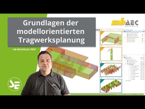 mbinar #24-06 - StrukturEditor: Grundlagen der modellorientierten Tragwerksplanung (Level A)