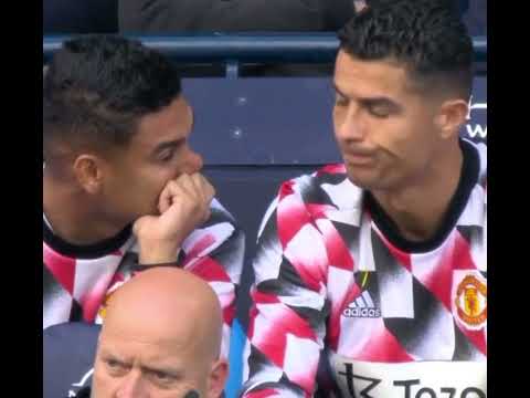 Cristiano Ronaldo Angry Face vs Manchester City Away (02/10/2022)