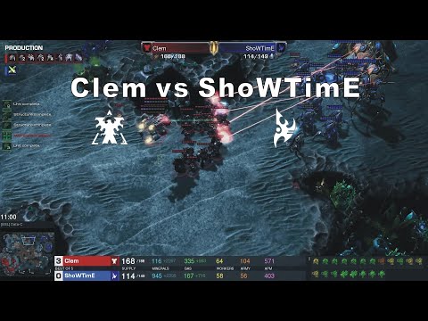 Starcraft II DreamHack Masters 2022 Atlanta Oct15 Clem(T) v ShoWTimE(P)(2)