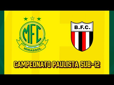 MIRASSOL FC X BOTAFOGO SP  (SUB-12) 26/10/2025