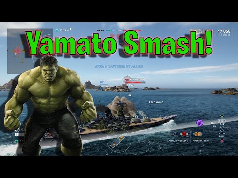 What Happens When Yamato Gets Angry?! (World of Warships Legends)