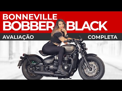 TESTE COMPLETO BOBBER BLACK DA TRIUMPH - CONSUMO, PILOTAGEM, PROS E CONTRAS, SEGURO | AVALIAÇÃO