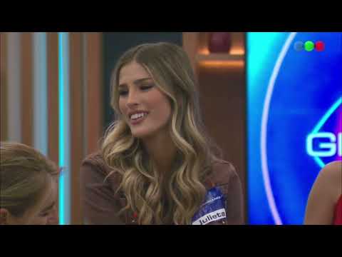 PRESENTACIÓN JULIETA POGGIO ANTÉ SUS COMPAÑEROS. GH 2022