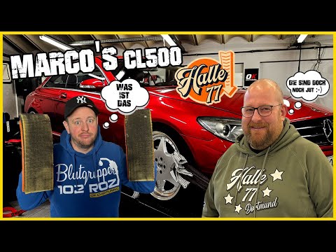 Leistungsmessung + Tuning am MB CL500 von der @Halle77