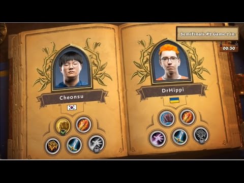 Day2 : Hearthstone World Championship 2016 : Che0nsu VS DrHippi