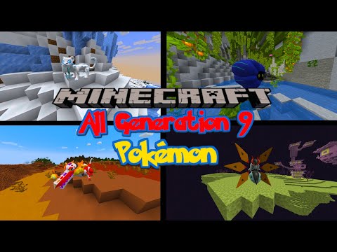 All Gen 9 Pokémon *CURRENTLY* in Pixelmon