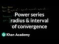 Power Series Intro Series AP Calculus BC Khan Academy