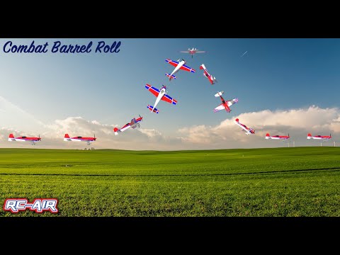 Combat and Aerobatic Barrel Roll Aerobatic Tutorials for Remote Control Airplanes