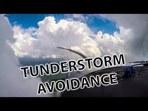 Dodging thunderstorms and inadvertent Class D breach - IFR flying