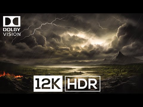 Flying over Best places in the world 12K HDR 120FPS (Dolby Vision)
