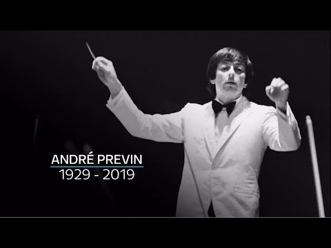 André Previn passes away (1929 - 2019) - ITV News - February 2019