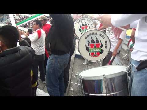 "Murga Garra del Oso (repique,trompeta,murga)" Barra: La Garra del Oso &bull; Club: Liga de Loja &bull; País: Ecuador