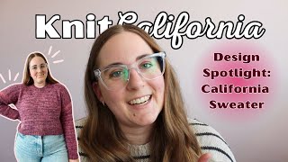 Design Spotlight: California Sweater - my first design 🥹