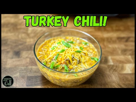 Deliciously EASY Crockpot Turkey Chili Recipe!
