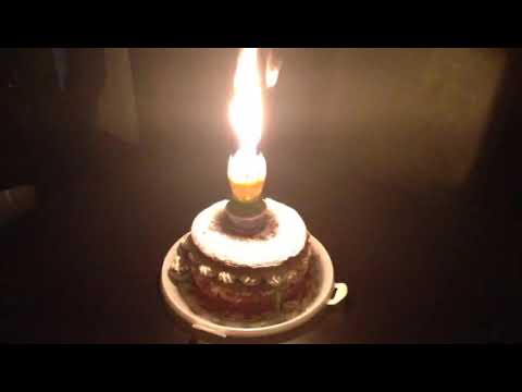 Darren birthday cake surprise