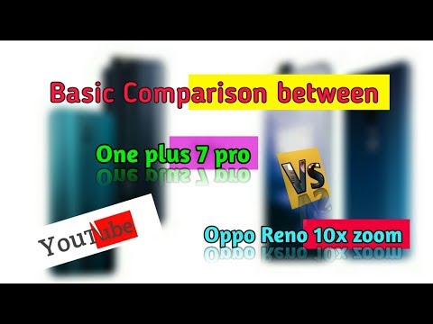Comparison Between one plus 7 pro vs oppo reno 10x zoom ||🔥🔥🔥