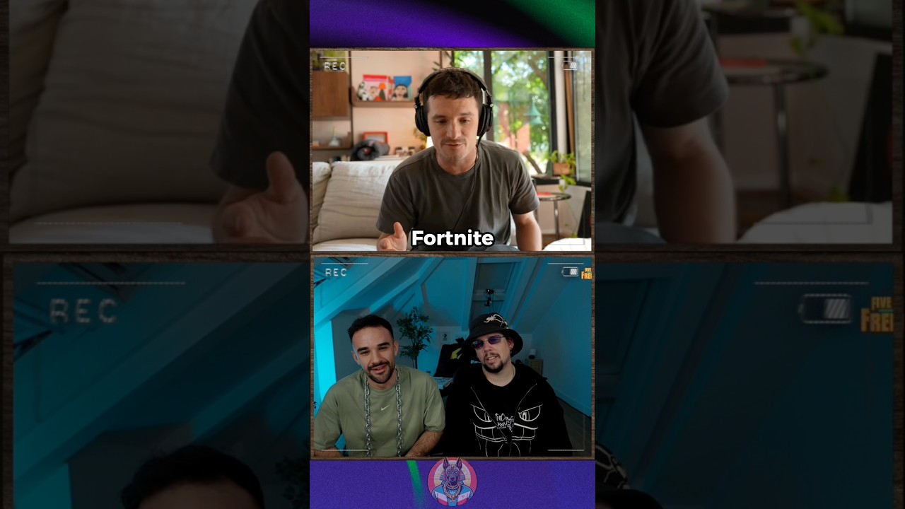 Josh Hutcherson viciado al fortnite 😂 #joshhutcherson #illojuan #spok #fortnite #humor #parati