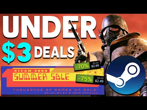 STEAM SUMMER SALE 2022 - AWESOME PC GAME DEALS UNDER $3!