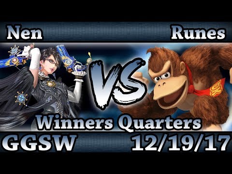 GGSW 63 - Awaken|Nen (Bayonetta) Vs. Runes (Donkey Kong) Smash Wii U Winners Quarters - Smash 4