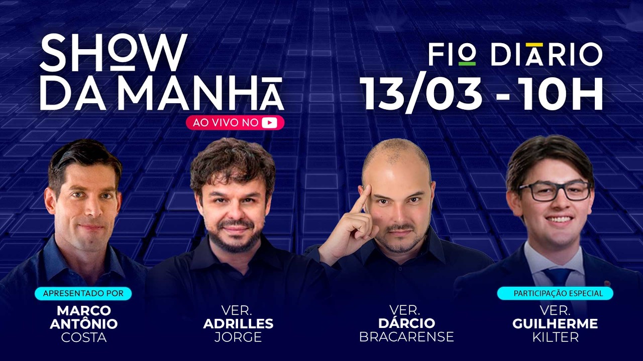 SHOW DA MANHÃ - URGENTE: MAGNITSKY VOLTA A ASSOMBRAR MORAES - 13/03/2026