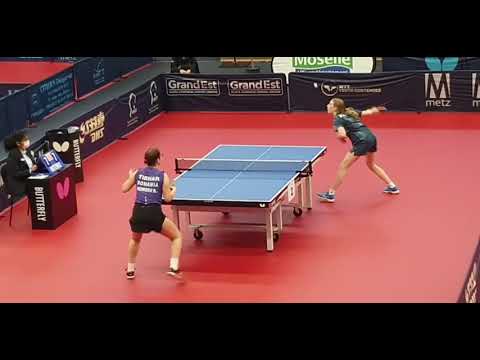 WTT Youth Metz 2022, U15 R16 - Bianca Mei-Roșu - Elise Pujol