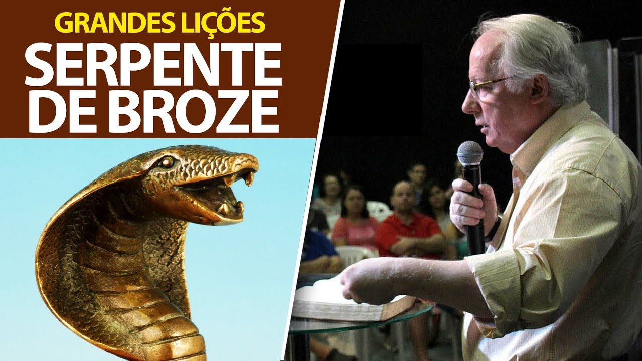 Moisés levantou a serpente de bronze no Deserto | Pastor Paulo Seabra