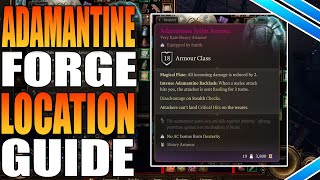 Where To Find Adamantine Forge And How To Use In Baldur