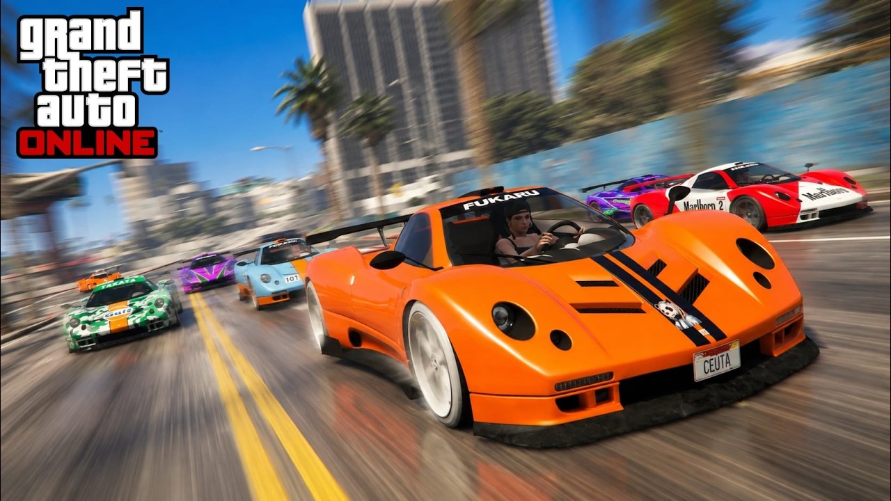 MI PRIMERA CARRERA CON EL MEJOR SUPER COCHE DE GTA 5 ONLINE