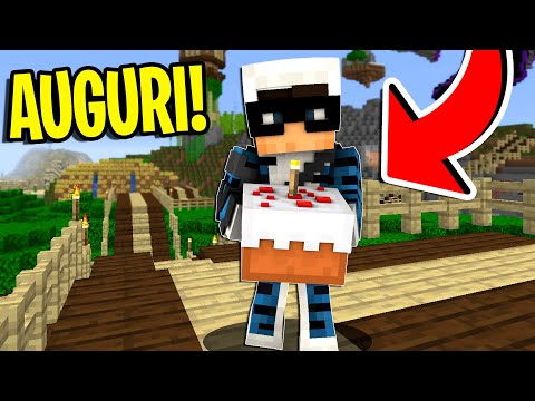 FESTEGGIO IL COMPLEANNO NEL MIO MONDO - MINECRAFT ITA