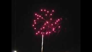 preview picture of video 'July 4, 2012 Fireworks at Beech Lake pt 1'