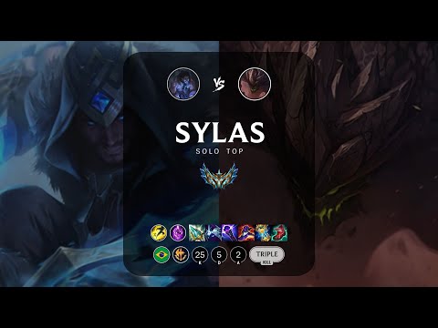 Sylas Top vs Malphite - BR Challenger Patch 13.8