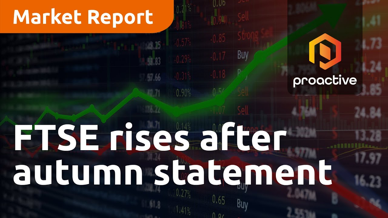FTSE rises after autumn statement - Market Report